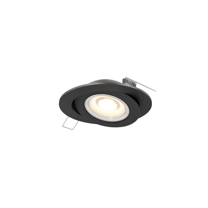 Pivot LED Gimble Recessed Light in Black (X-Small).