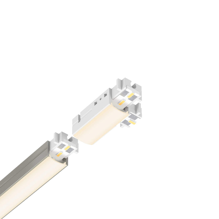 Linu LED Ultra Slim Linear Connector in T-Left Connector.