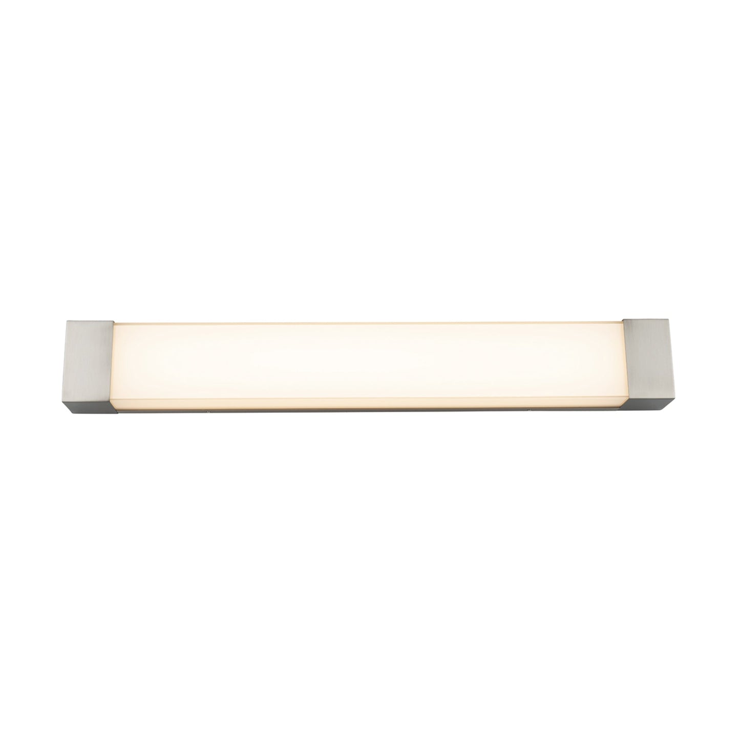 Darcy LED Bath Vanity Light in Brushed Nickel (Large).