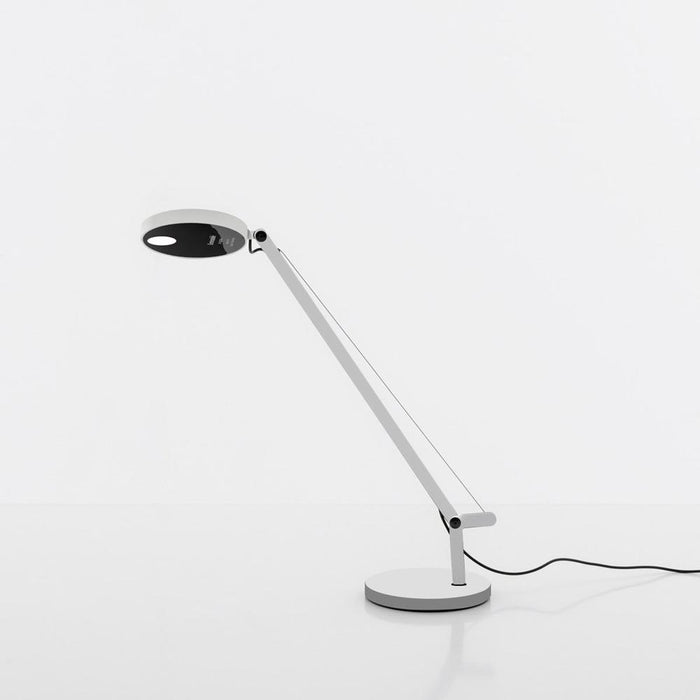 Demetra Micro LED Table Lamp in White (2700K).