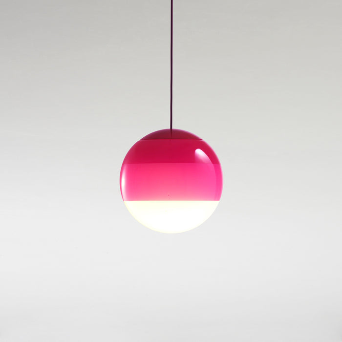 Dipping Light LED Pendant Light in Pink (Small)/Non-Dimming.