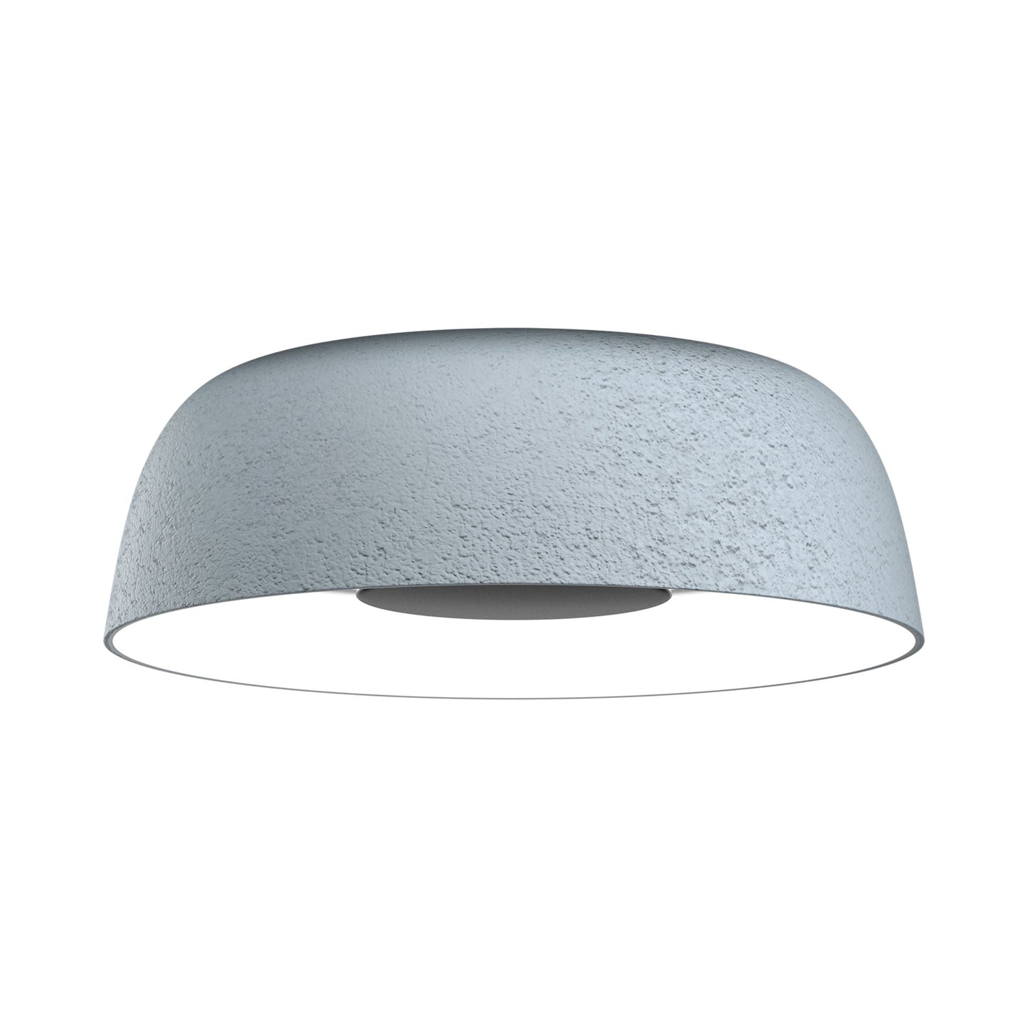 Djembe C 100 LED Flush Mount Ceiling Light in Sky Blue.