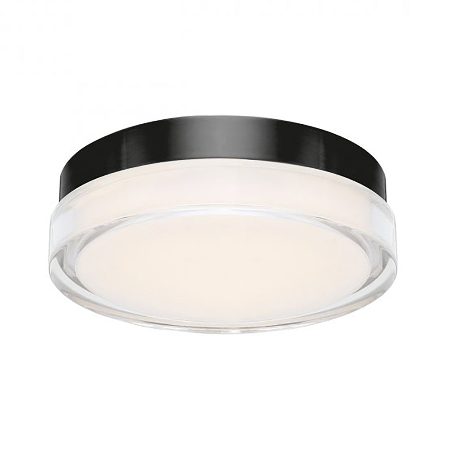 Dot Outdoor LED Wall / Ceiling Light in Black (X-Large).