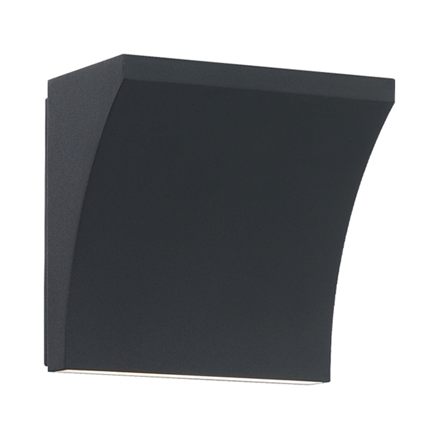 Cornice LED Wall Light in Black.