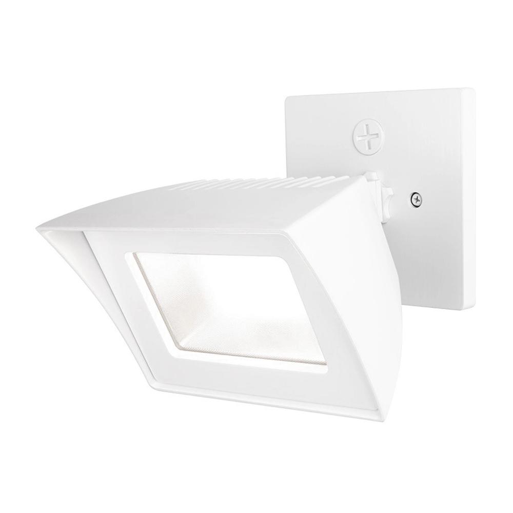 Endurance LED Flood Light in Architectural White.