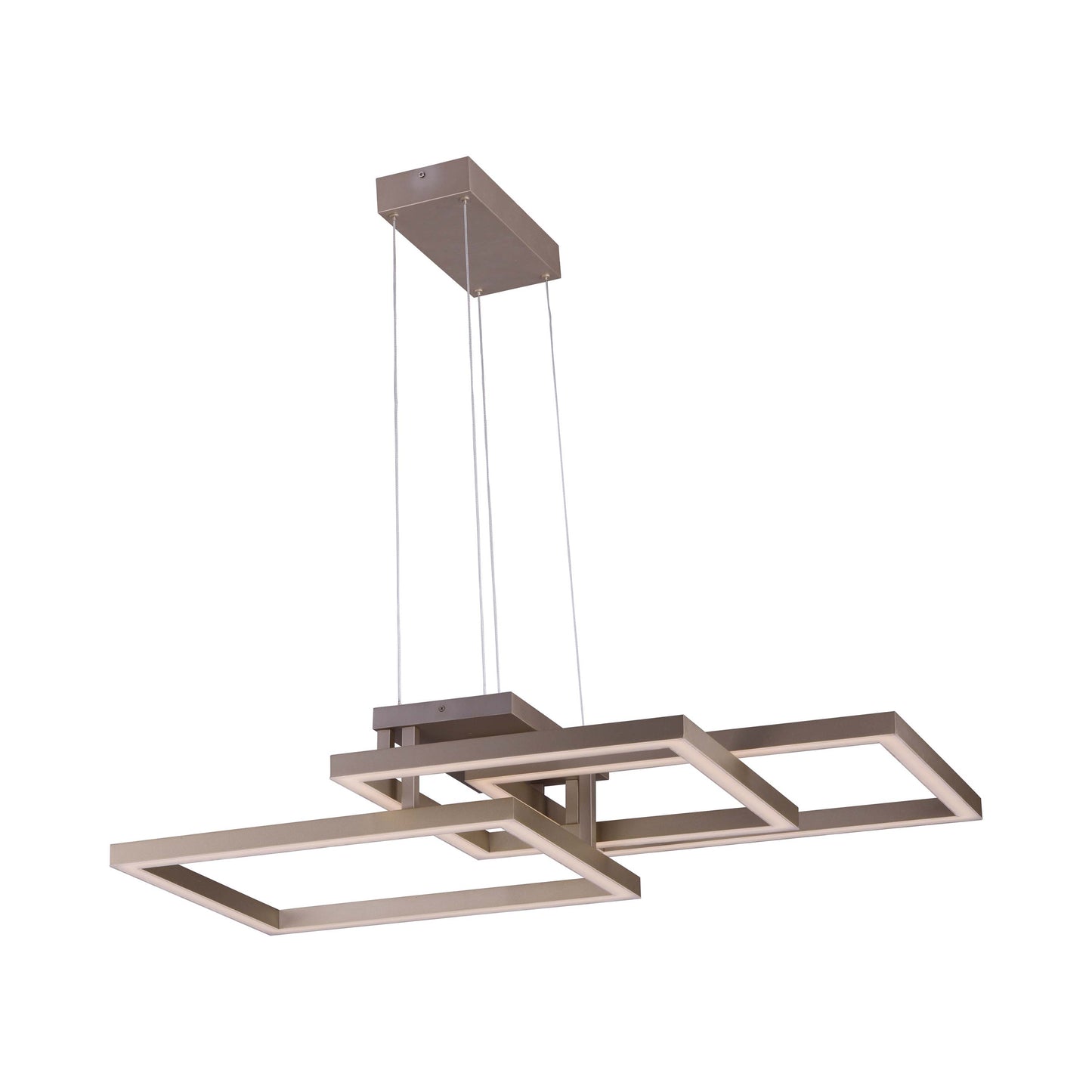 Traverse LED Pendant Light in Champagne.