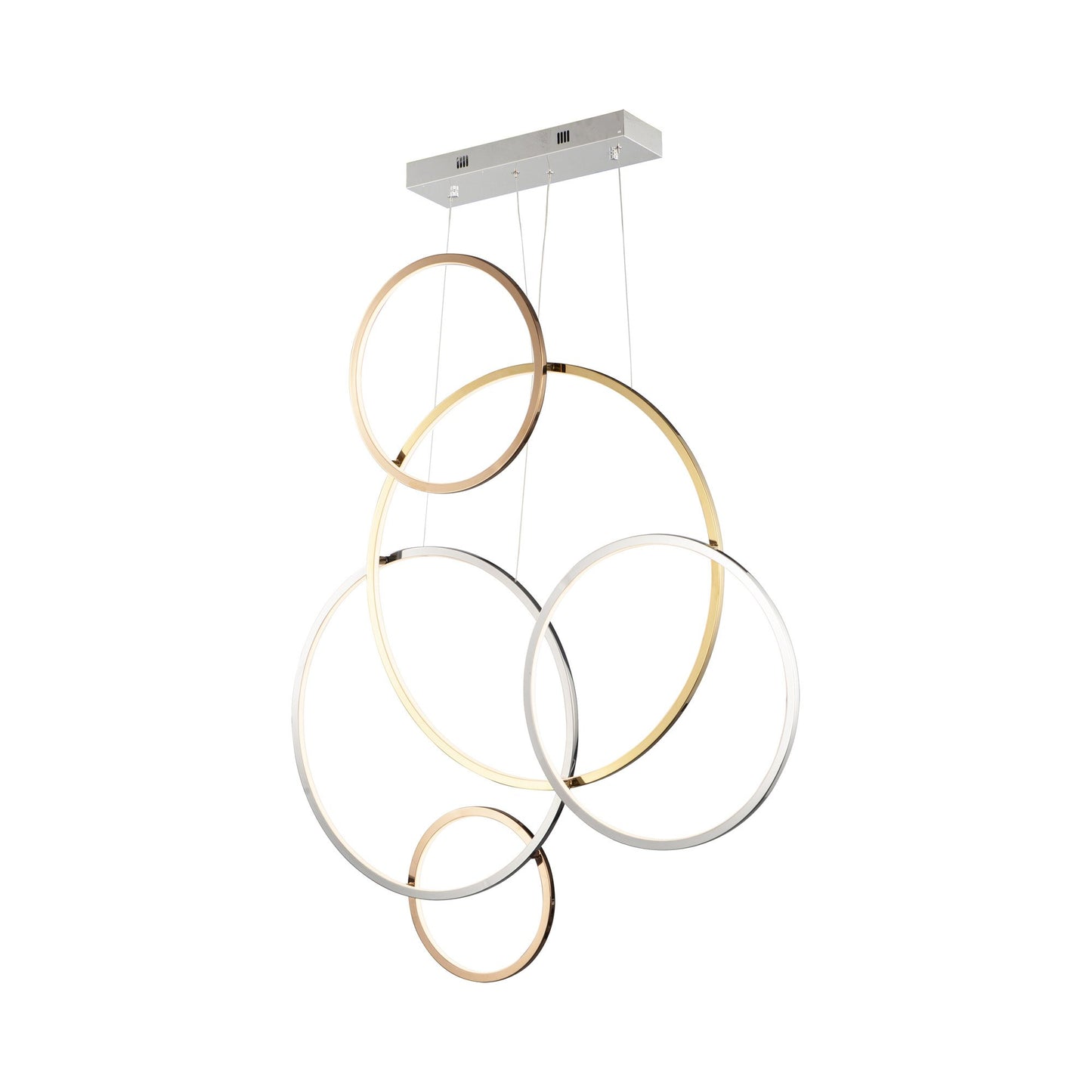 Union LED Multi-Light Pendant Light (39.5-Inch).