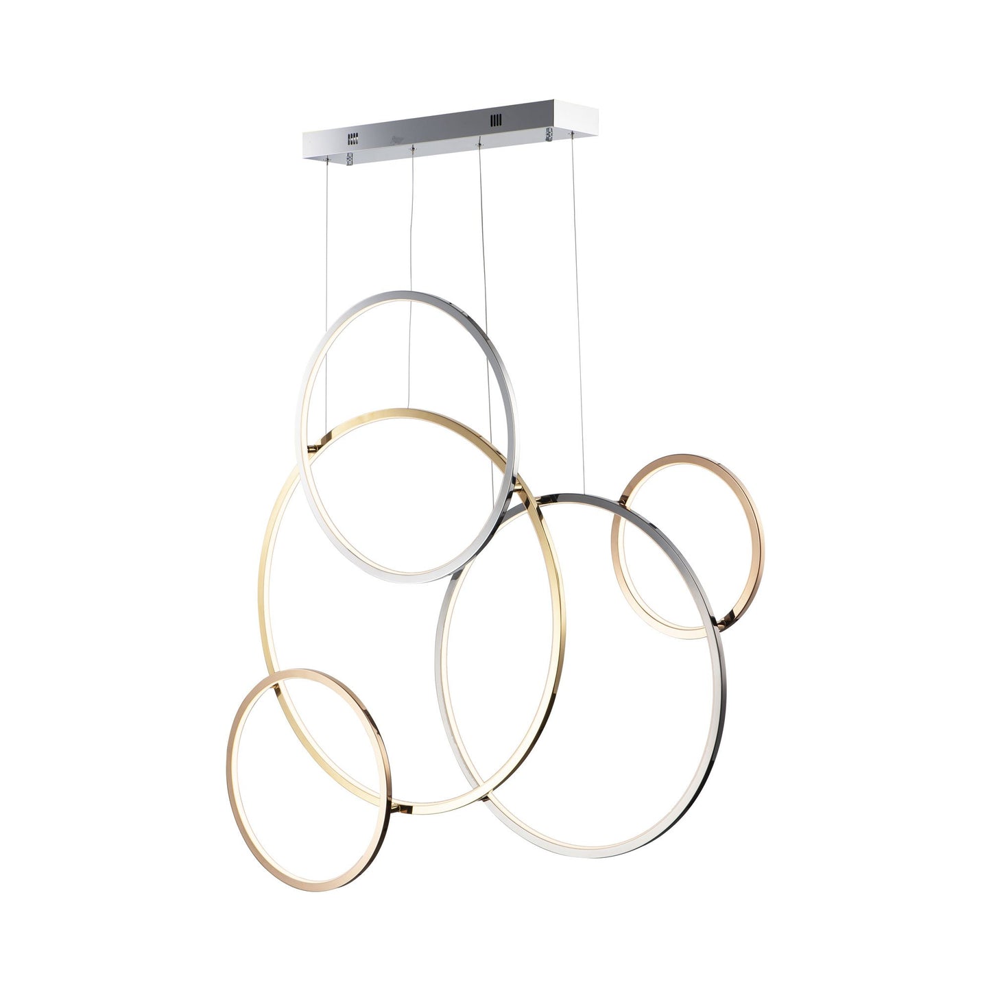 Union LED Multi-Light Pendant Light (46.75-Inch).