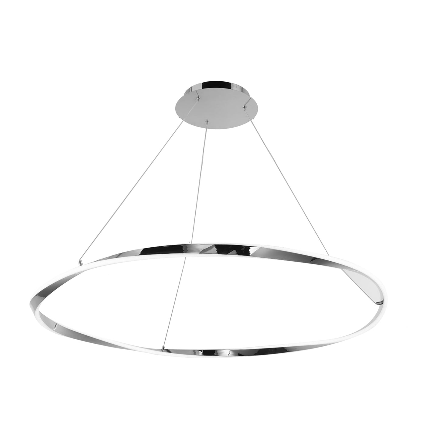 Eternal LED Pendant Light in Chrome.