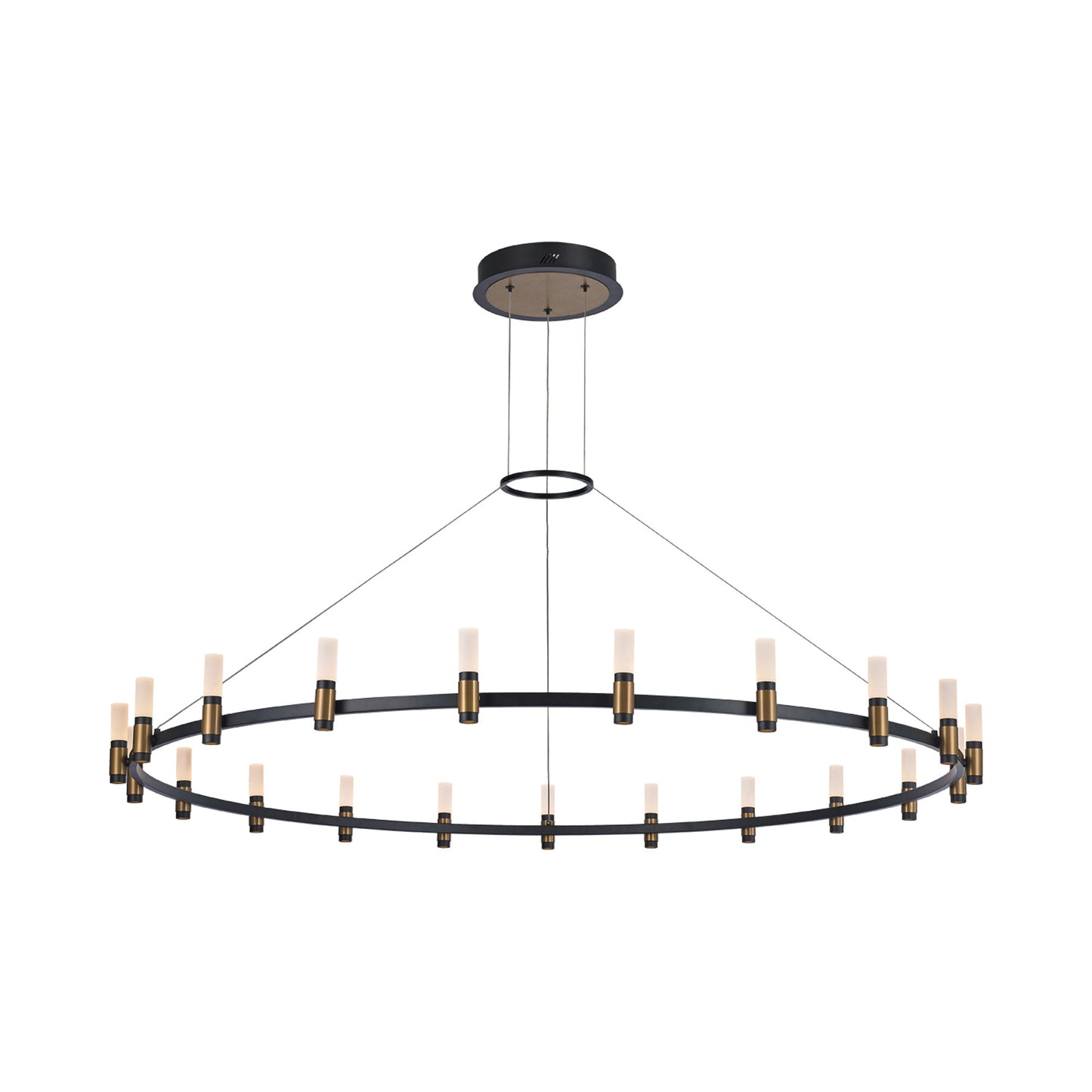 Albany LED Ring Chandelier (21-Light).