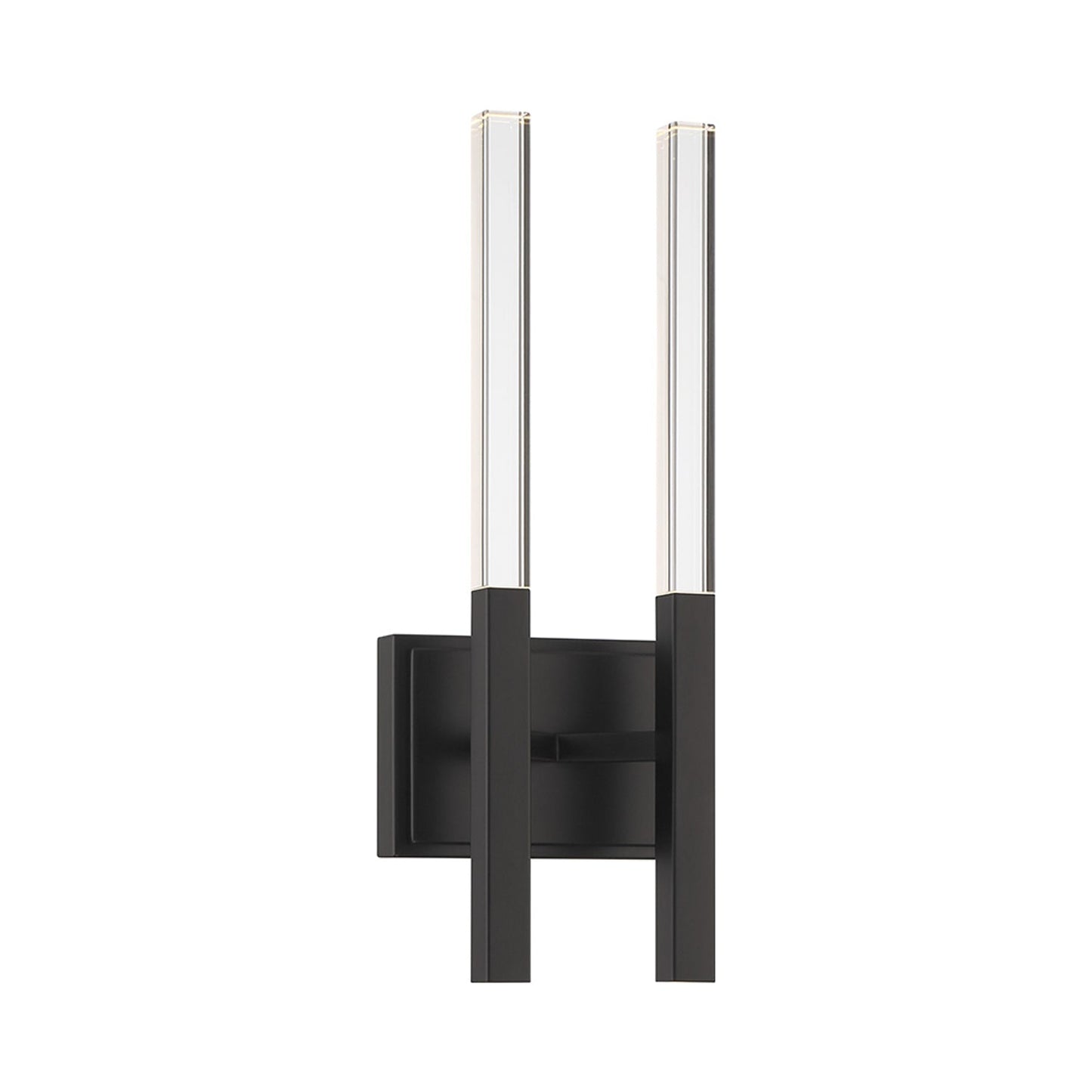 Benicio LED Wall Light in Matt Black (2-Light).