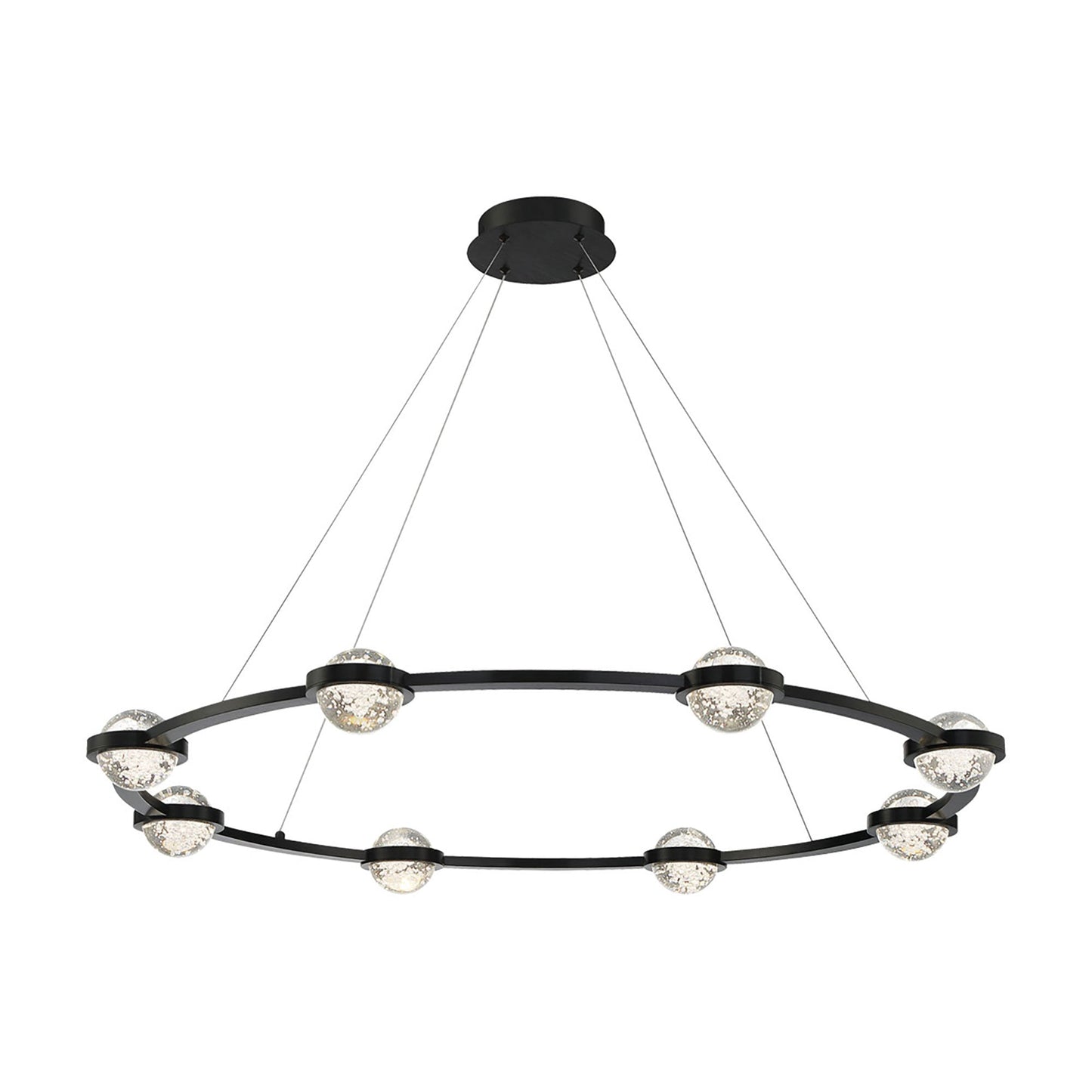 Circolo LED Ring Chandelier (8-Light).
