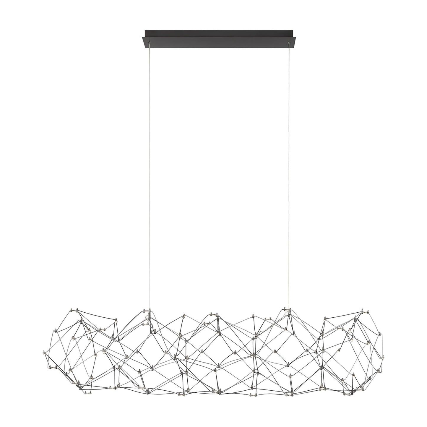 Leonardelli LED Chandelier in Dark Chrome (Large).