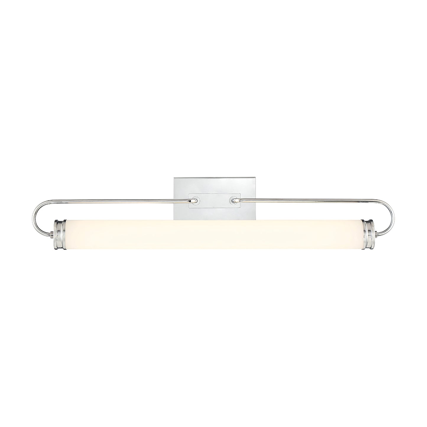 Tellie LED Vanity Wall Light in Chrome (Large).