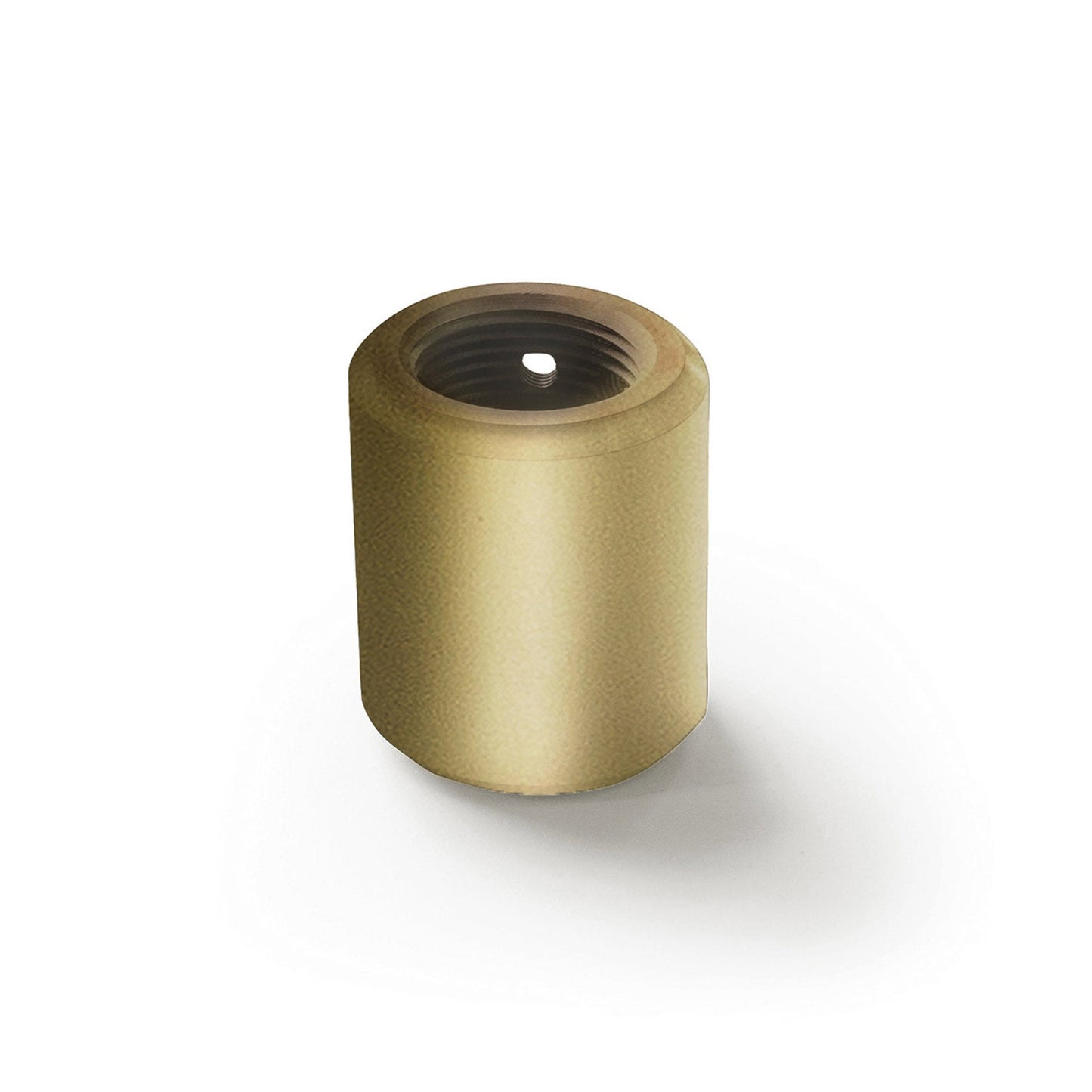 Fan Downrod Coupler for Modern Forms Fans in Soft Brass.