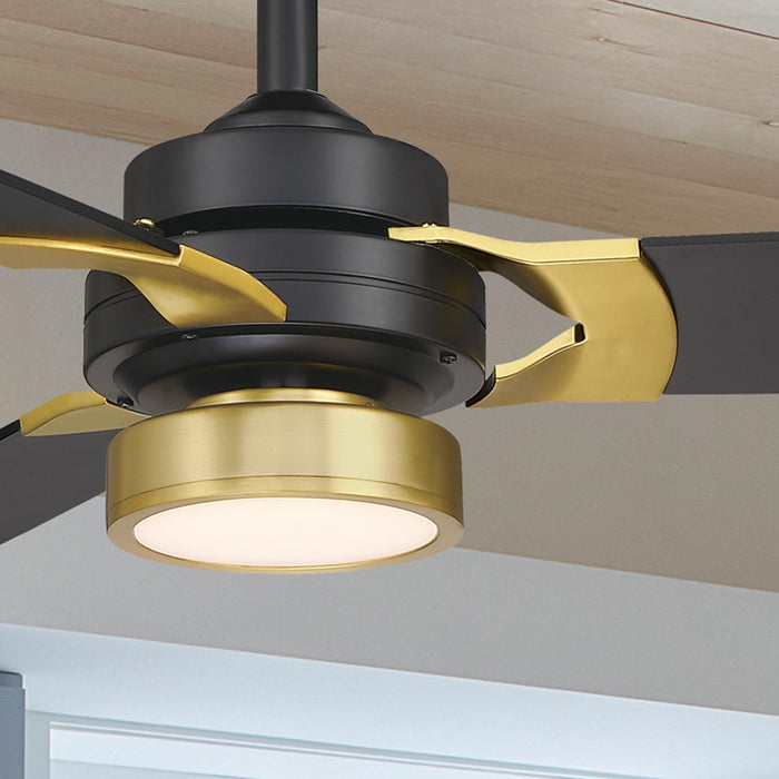Amped LED Ceiling Fan in Detail.