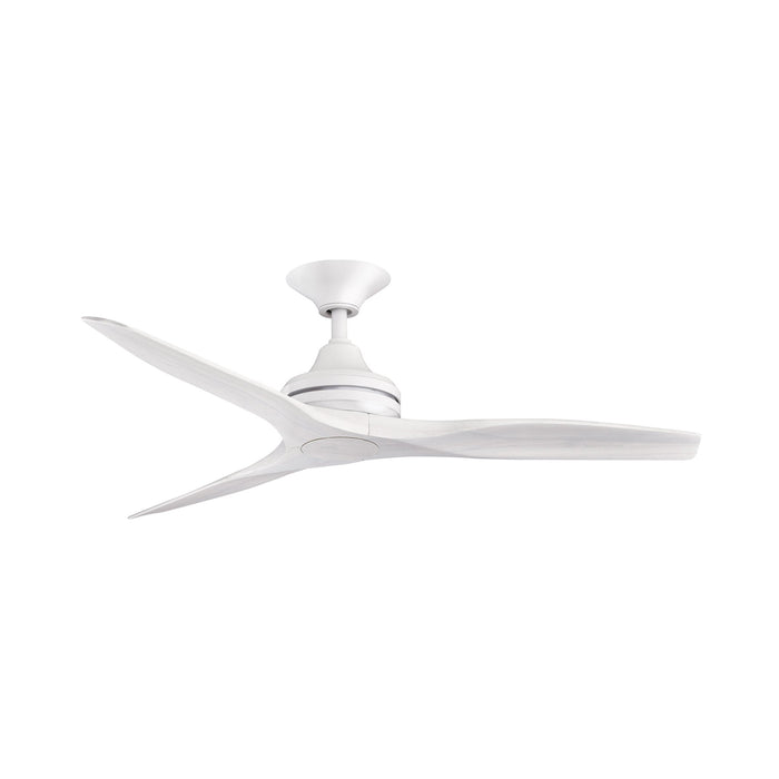 Spitfire Ceiling Fan in Matte White/Washed White (48-Inch).