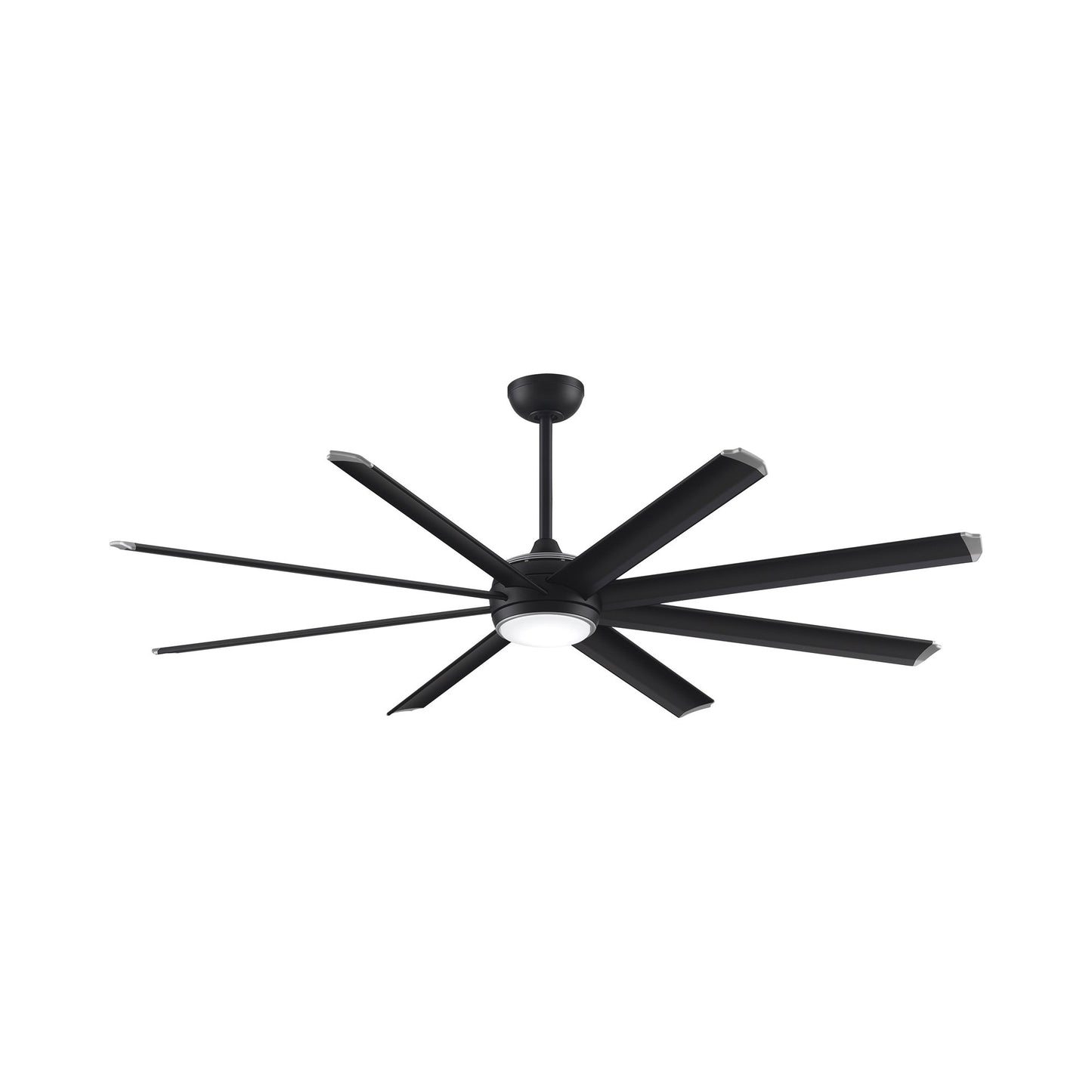 Stellar Custom 84 Inch LED Ceiling Fan in Black.