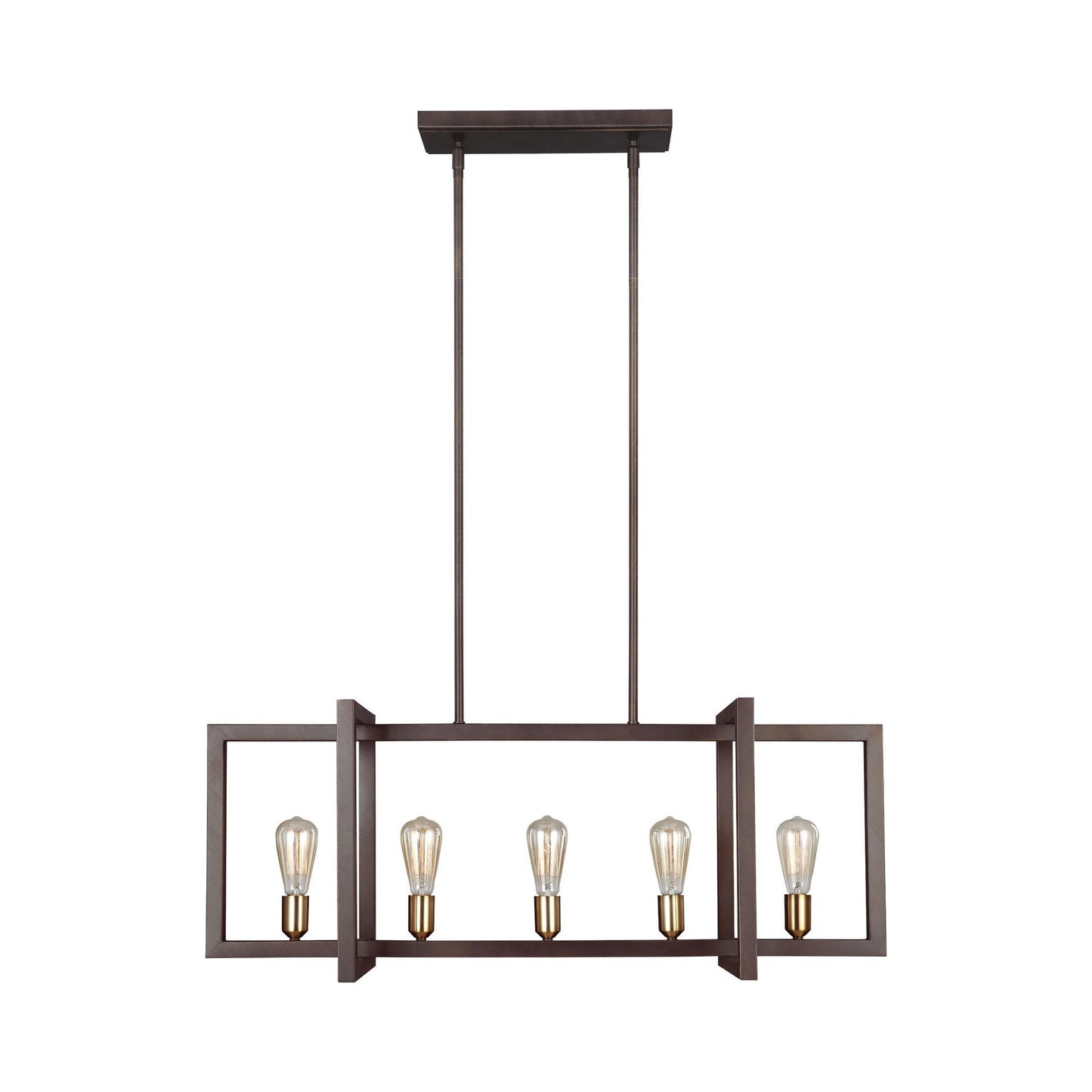 Finnegan Linear Chandelier (5-Light).