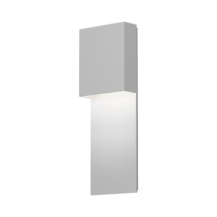 Flat Box™ Panel Outdoor LED Wall Light in Textured White.
