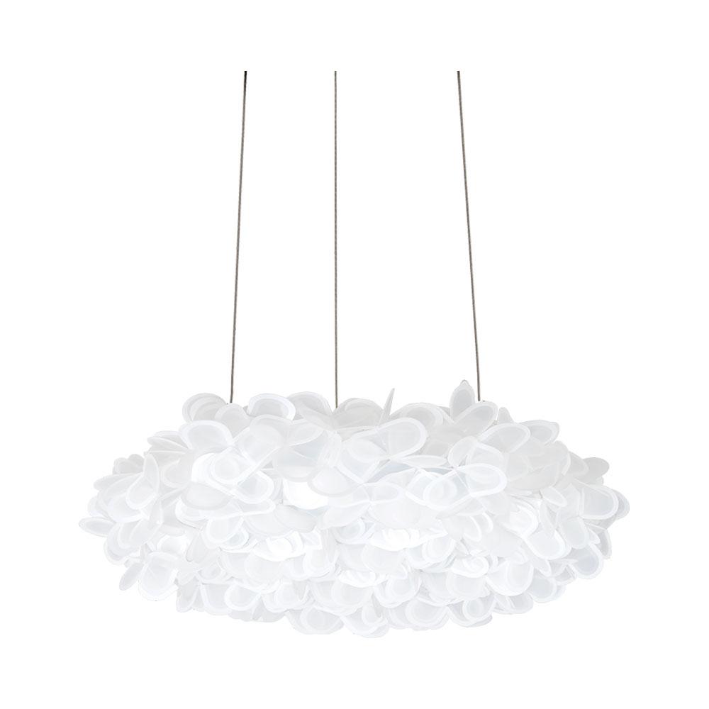 Fluffy LED Pendant Light in Large.