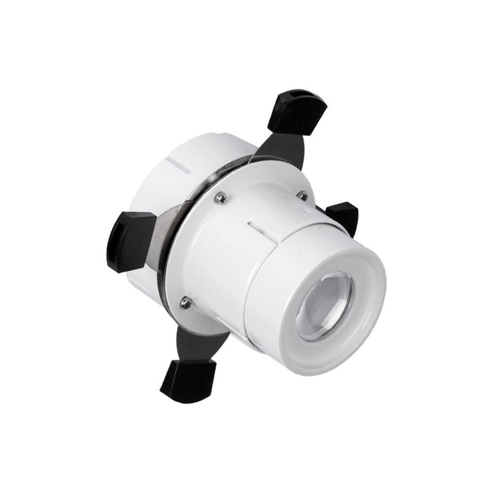 Framing Projector Accessory for LEDme Track Luminaire in White.