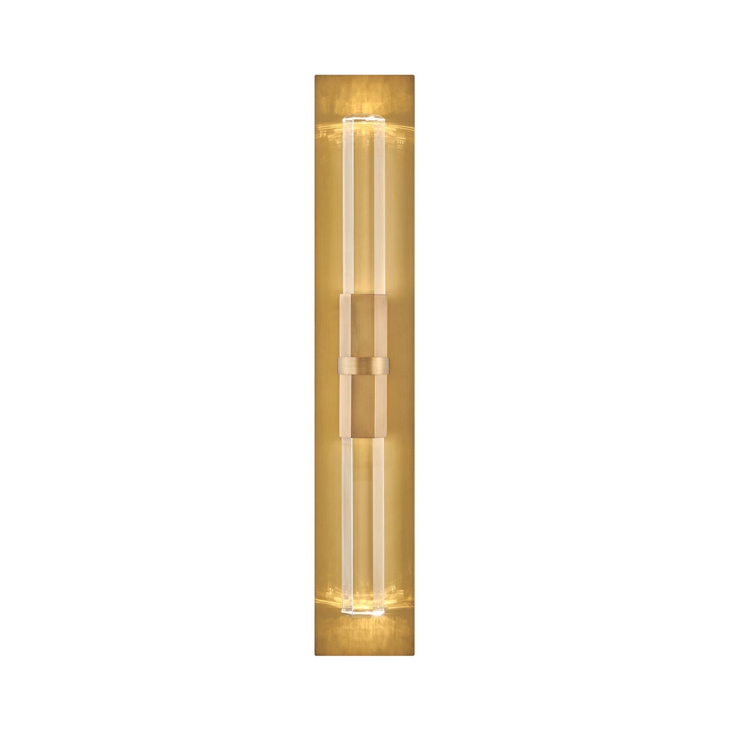 Cecily LED Wall Light in Heritage Brass.