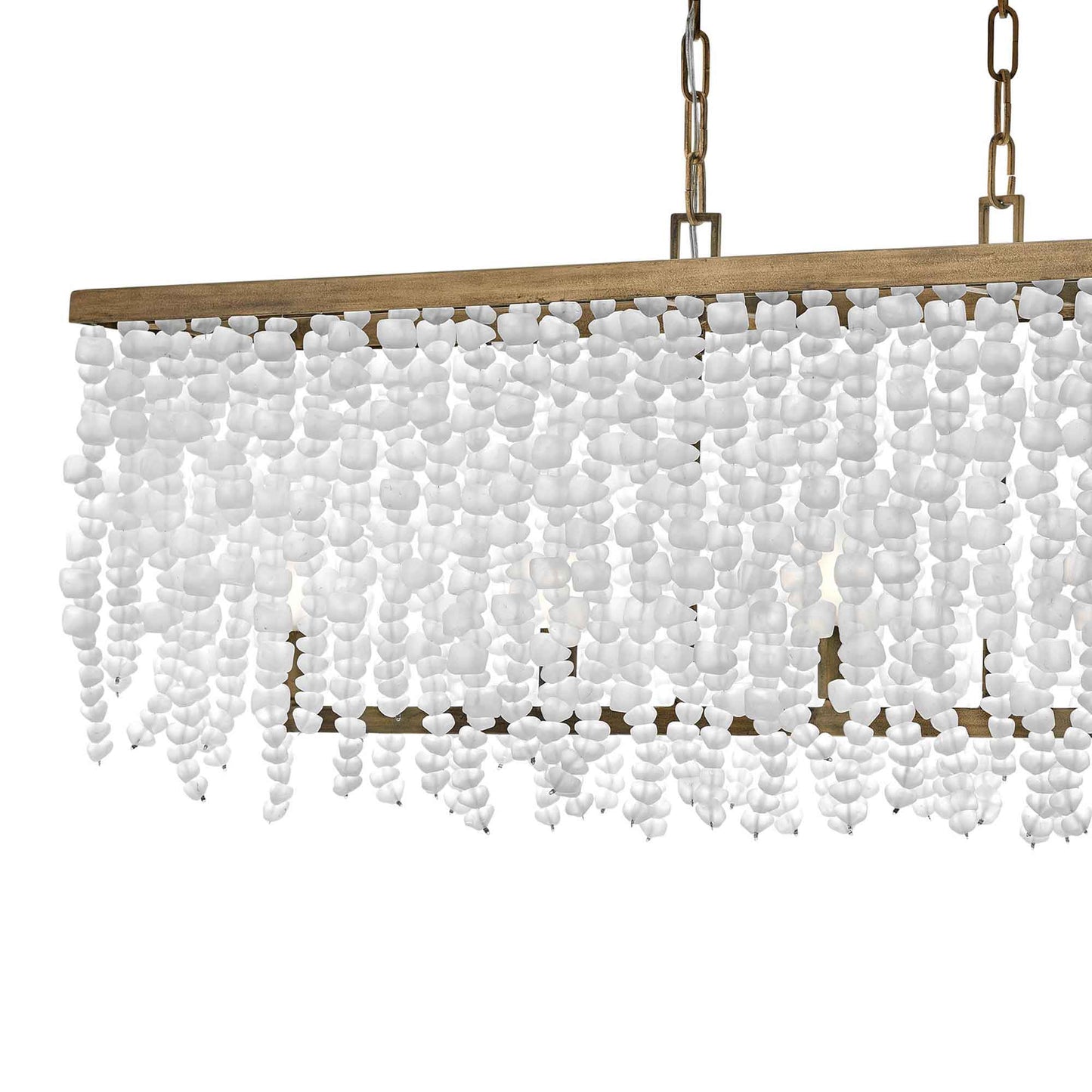 Dune Linear Pendant Light in Detail.