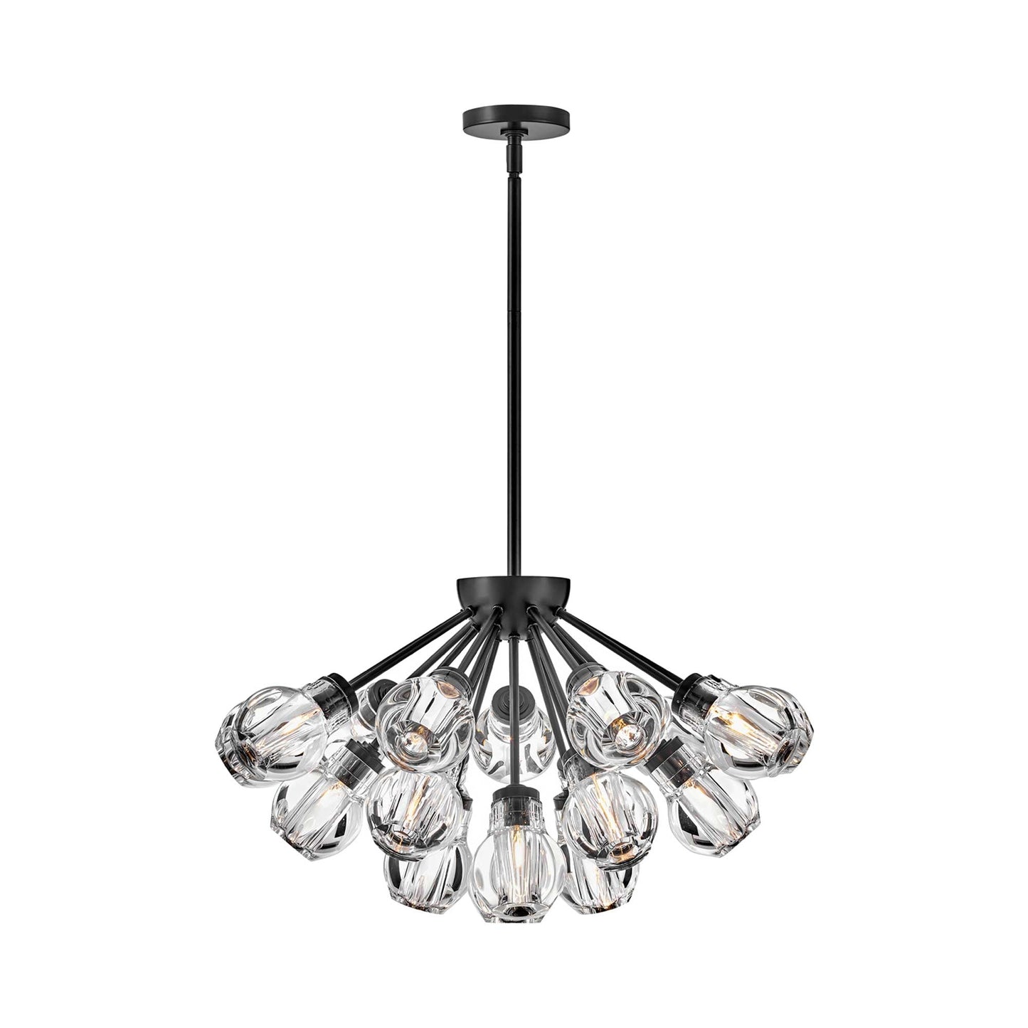 Elise Pendant Light in Black.