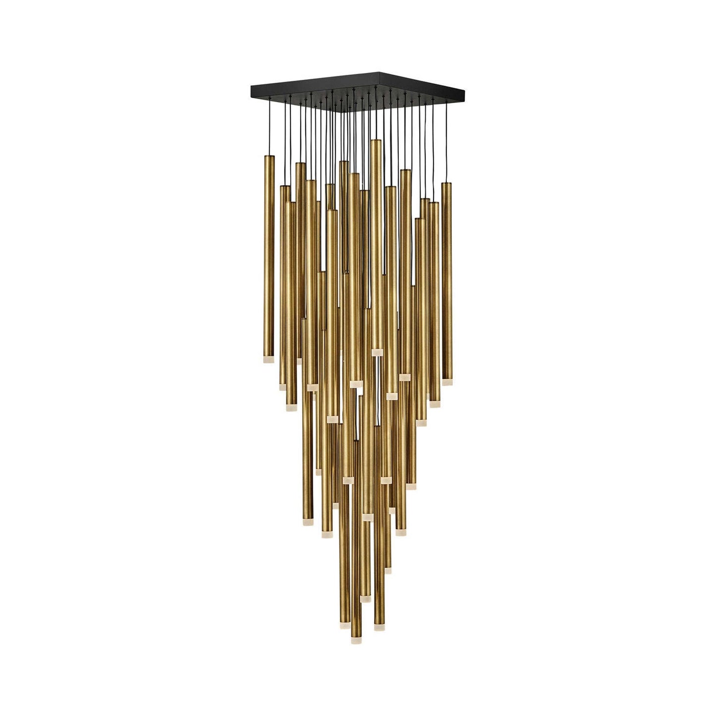 Harmony LED Pendant Light in Heritage Brass (Large).