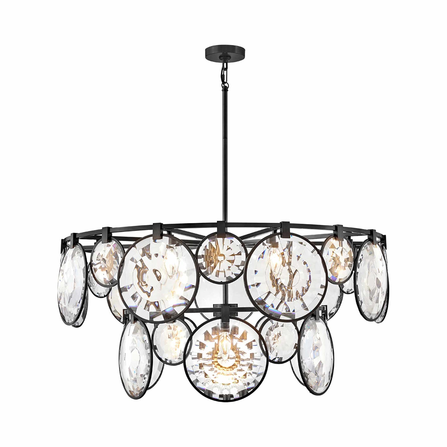 Nala Chandelier in Black.