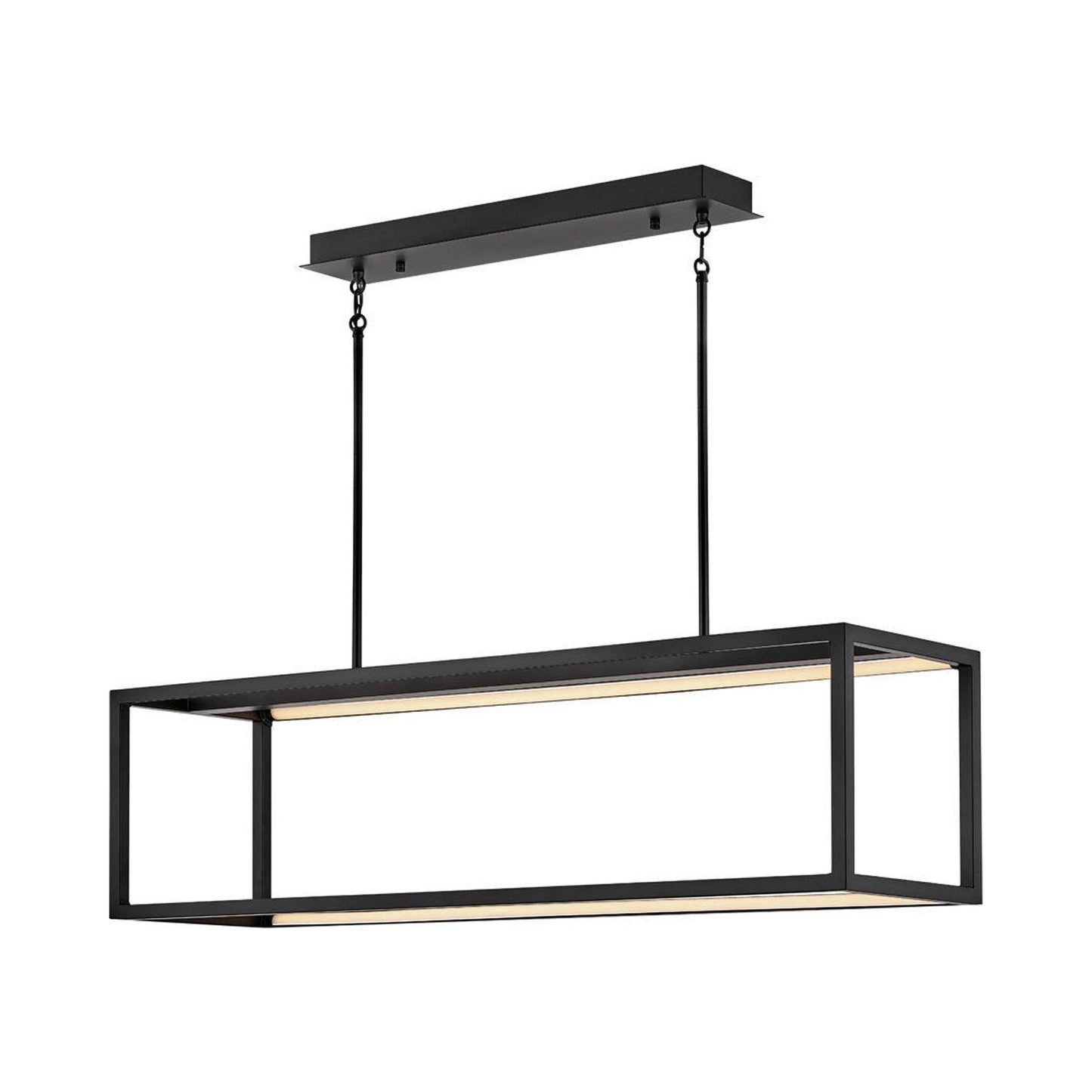 Onyx LED Linear Pendant Light in Detail.