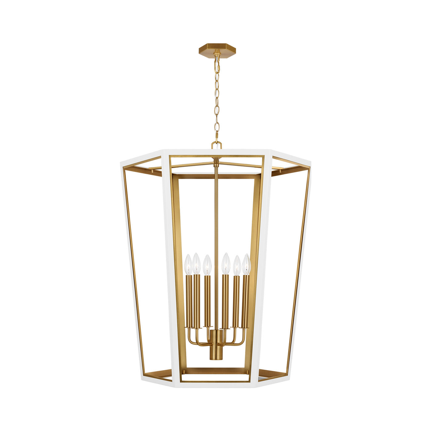 Curt Pendant Light in Matte White (Large).