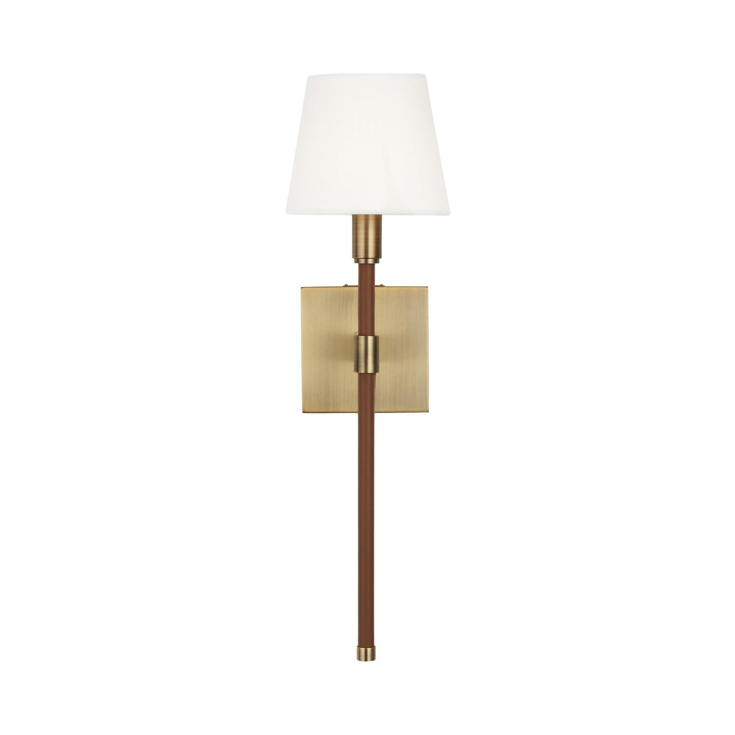 Katie Wall Light in Time Worn Brass (1-Light).