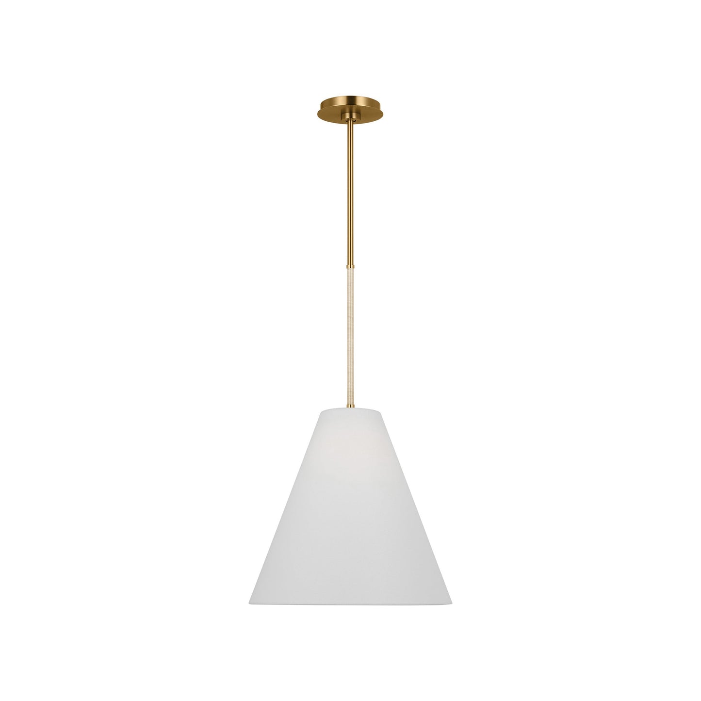 Remy Pendant Light in Burnished Brass (Medium).