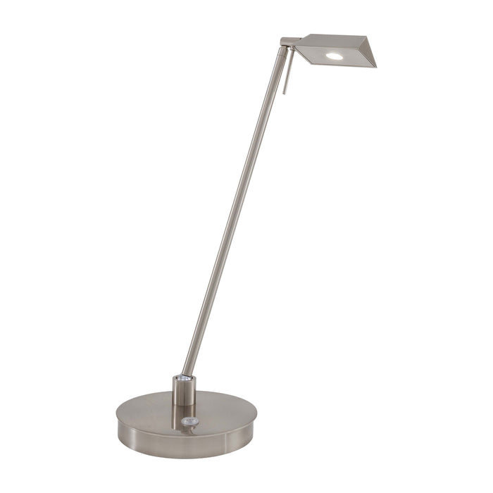 George's Reading Room P4316 LED Pharmacy Table Lamp in Brushed Nickel.