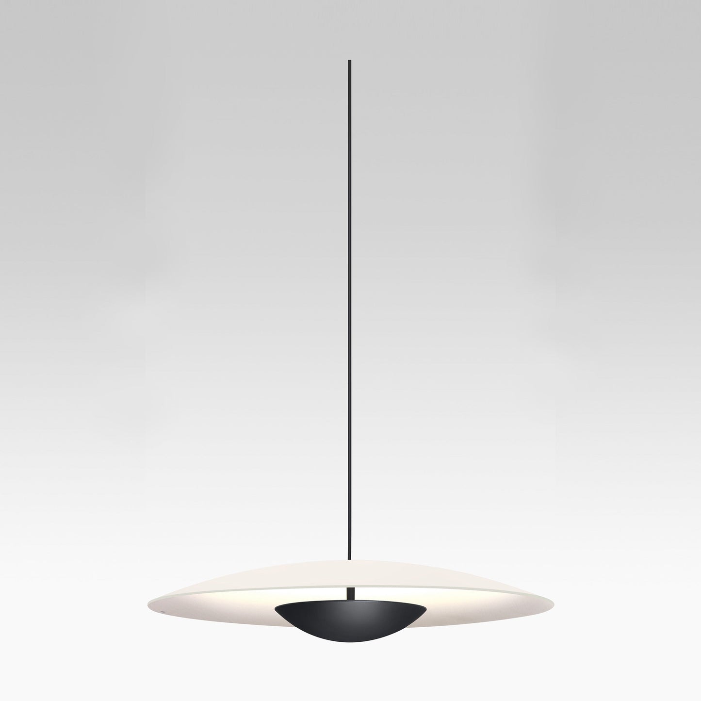Ginger 20 Mini LED Pendant Light in White/White/6W.