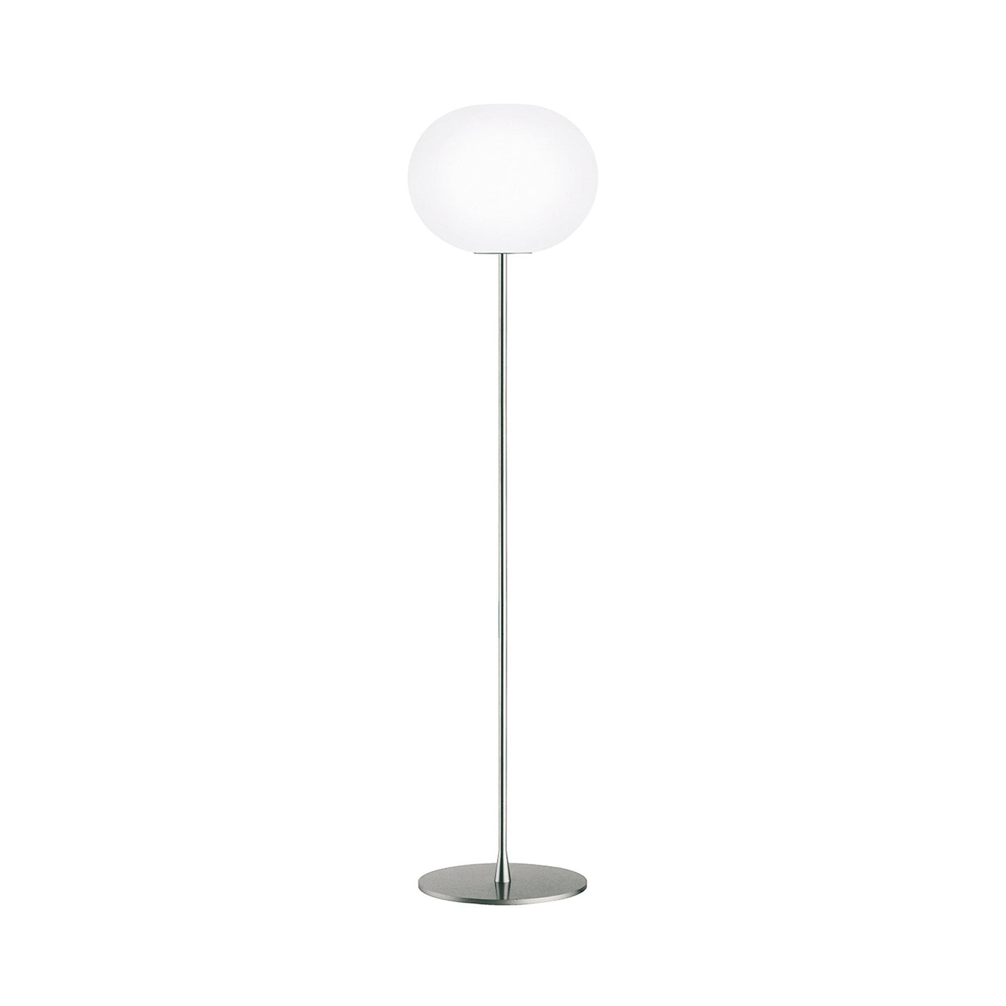 Glo-Ball F Floor Lamp Large / Chrome.
