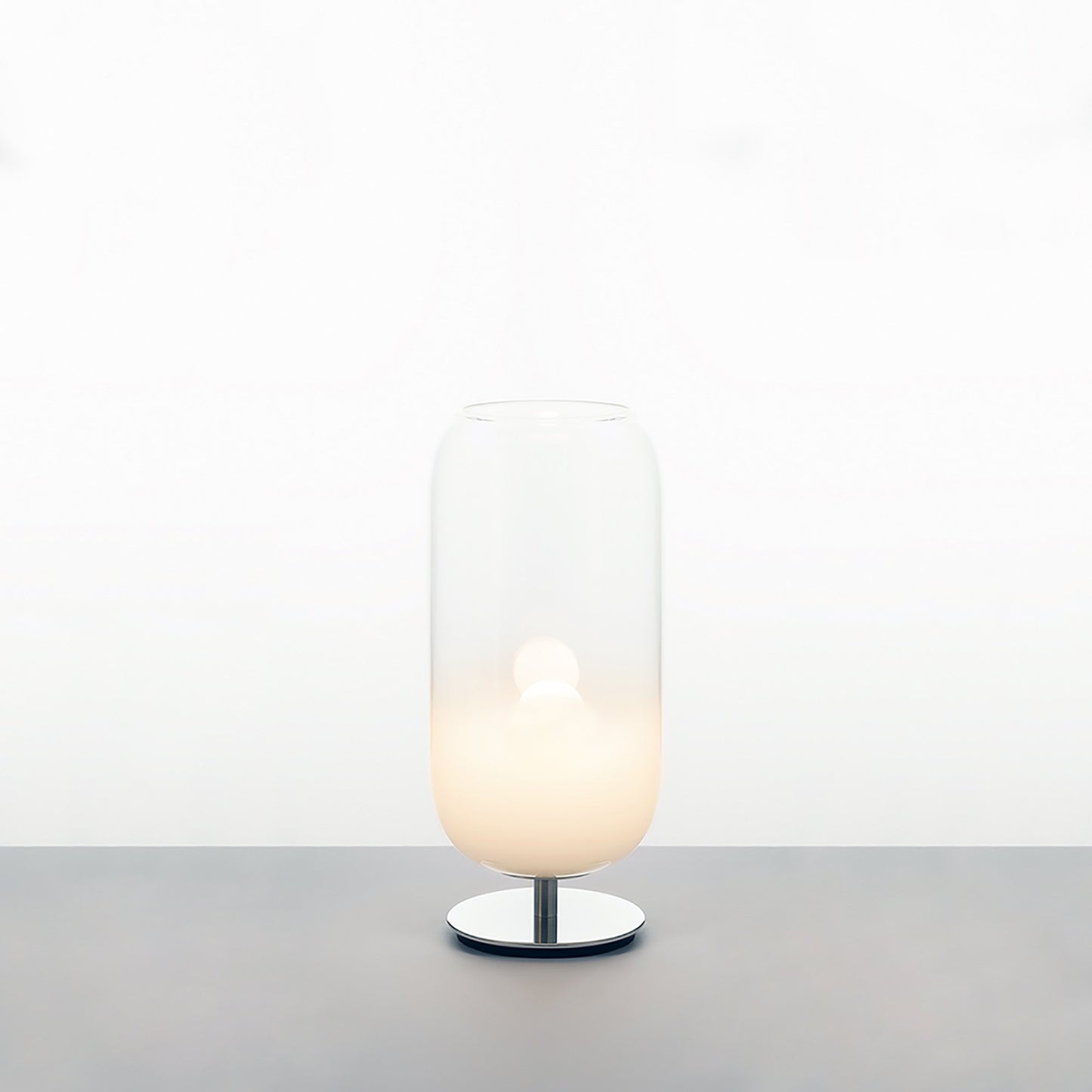 Gople Mini Table Lamp in White.