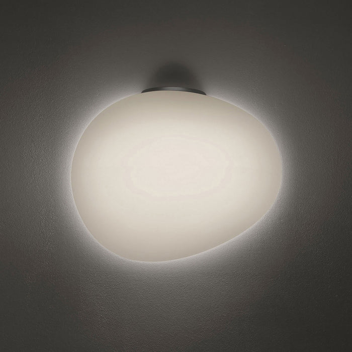 Gregg Ceiling/Wall Light in Small/Graphite.