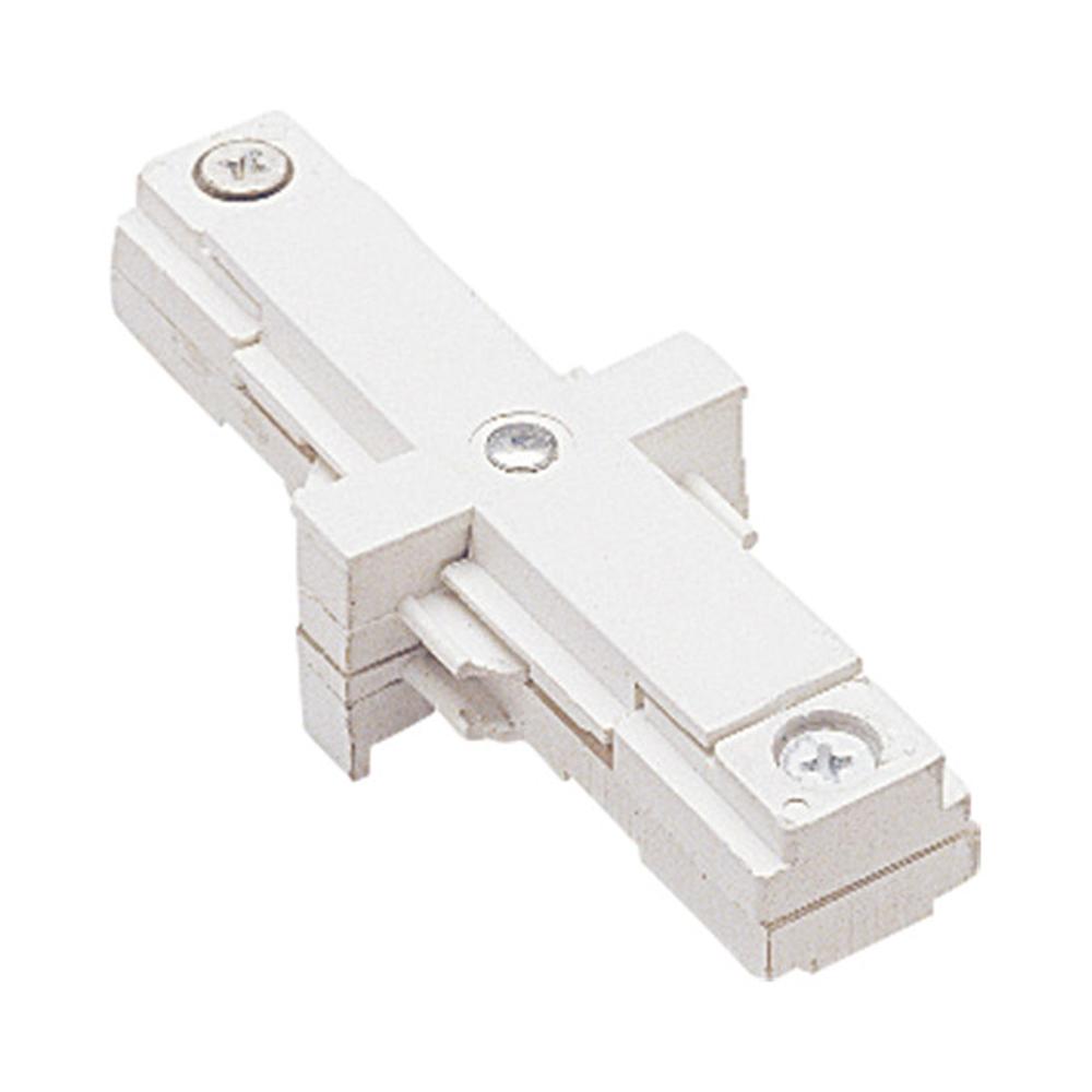 H/J/L/J2 Track "I" Dead-End Connector in White (J2 Track).