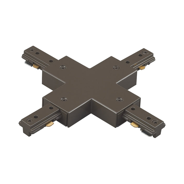 H/J/L/J2 Track "X" Connector in Dark Bronze (H Track).