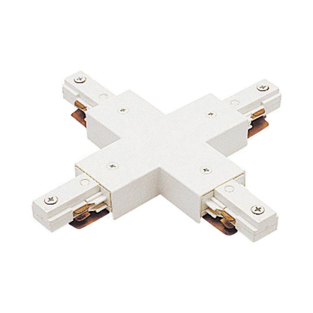 H/J/L/J2 Track "X" Connector in White (J2 Track).