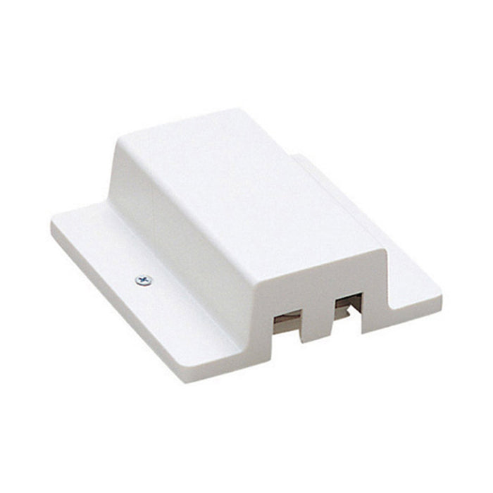 H/J/L Track Floating Canopy Connector in White (H Track).