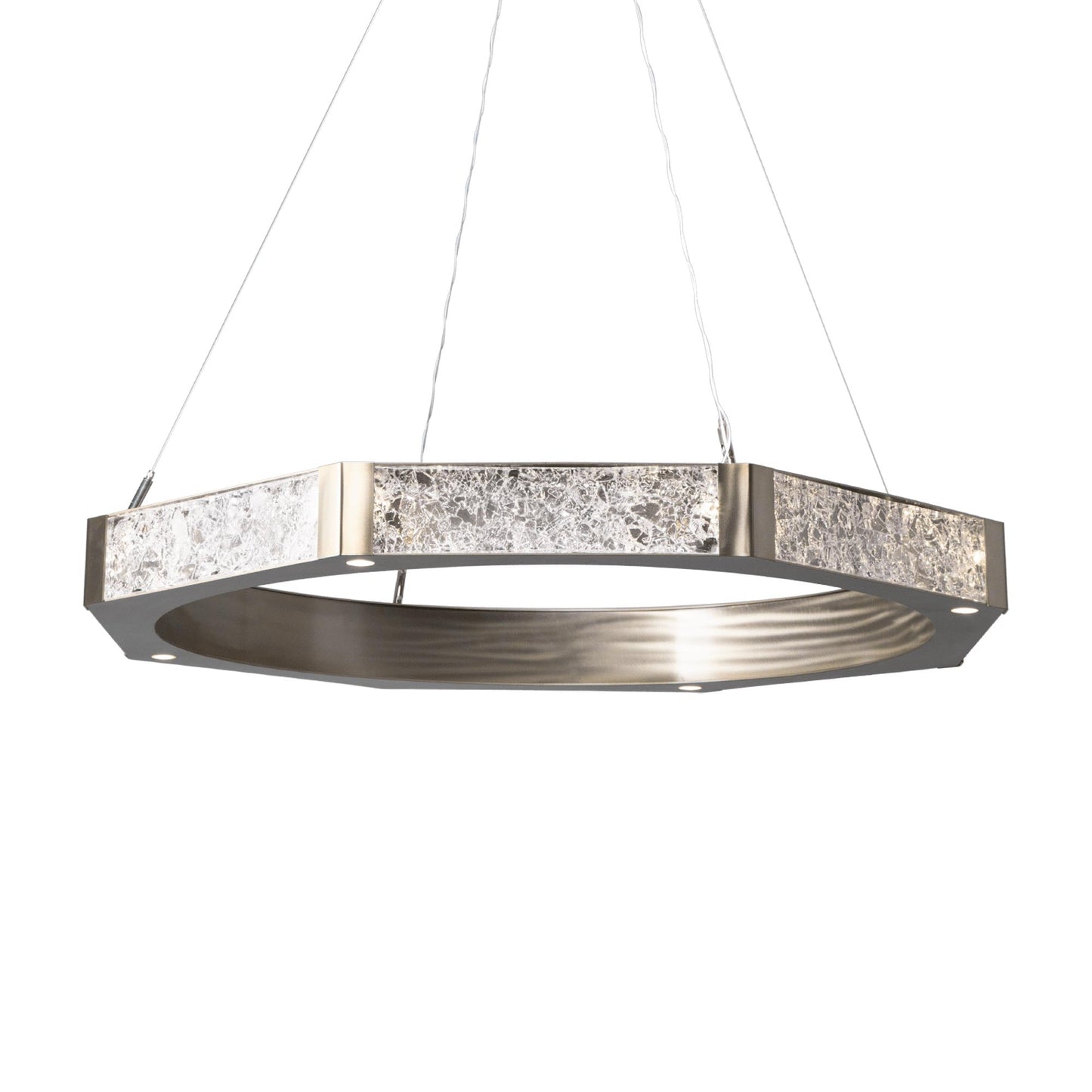 Glacier LED Chandelier (48-Inch).