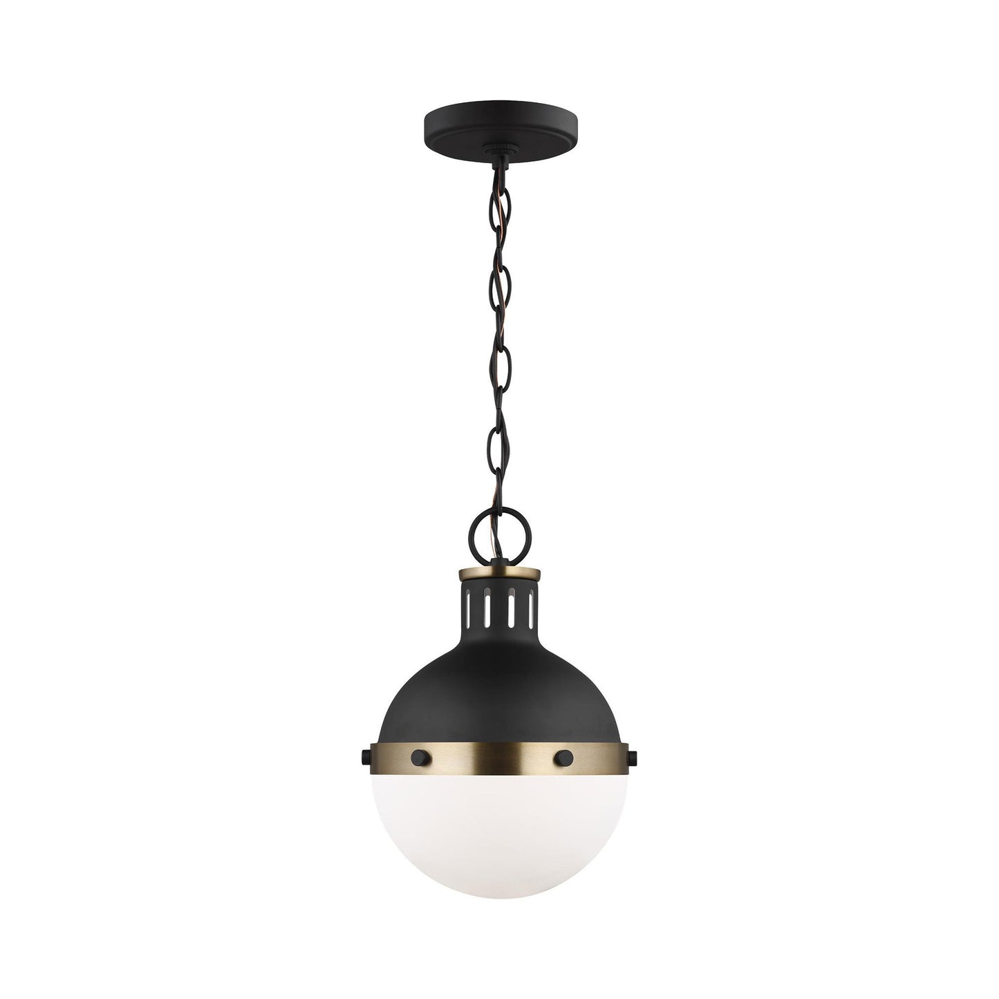 Hanks Mini Pendant Light in Midnight Black.