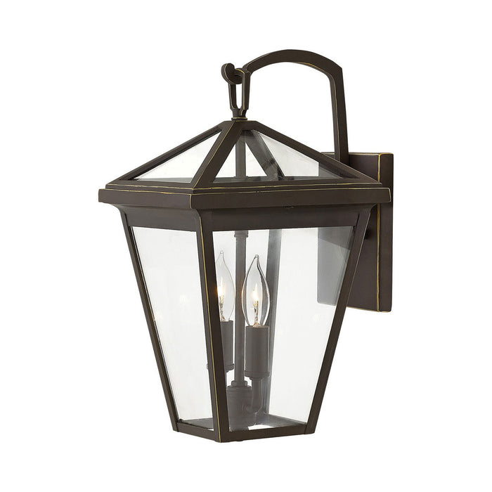 Alford Outdoor Wall Light in Small/Oil Rubbed Bronze.