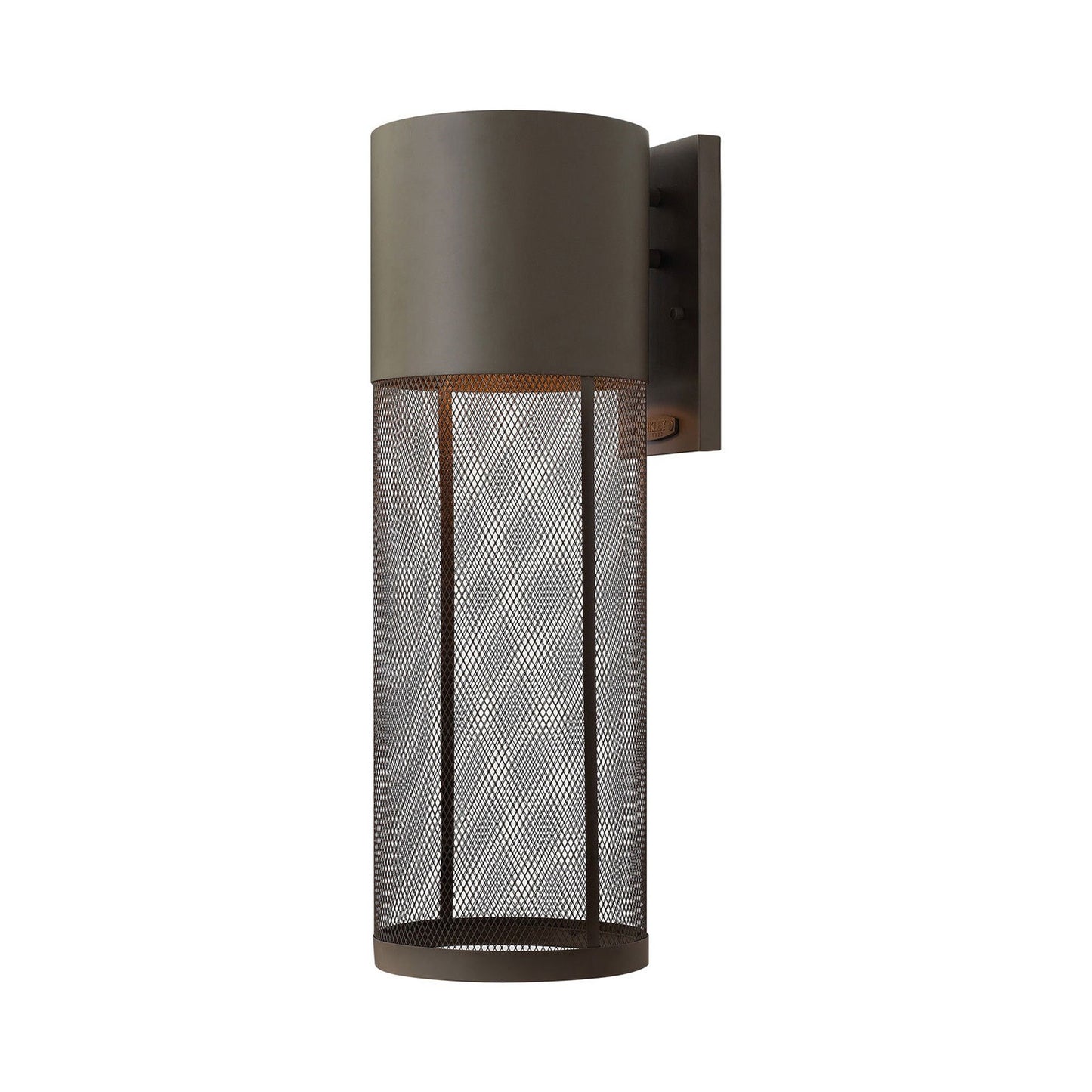 Aria Outdoor Wall Light in Large/Buckeye Bronze/Incandescent.