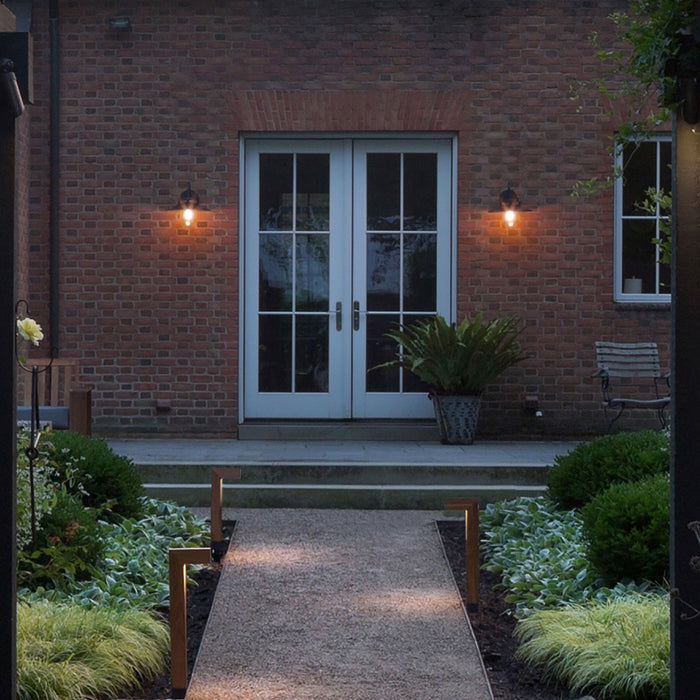 Atwell Outdoor Wall Light Outside Area.