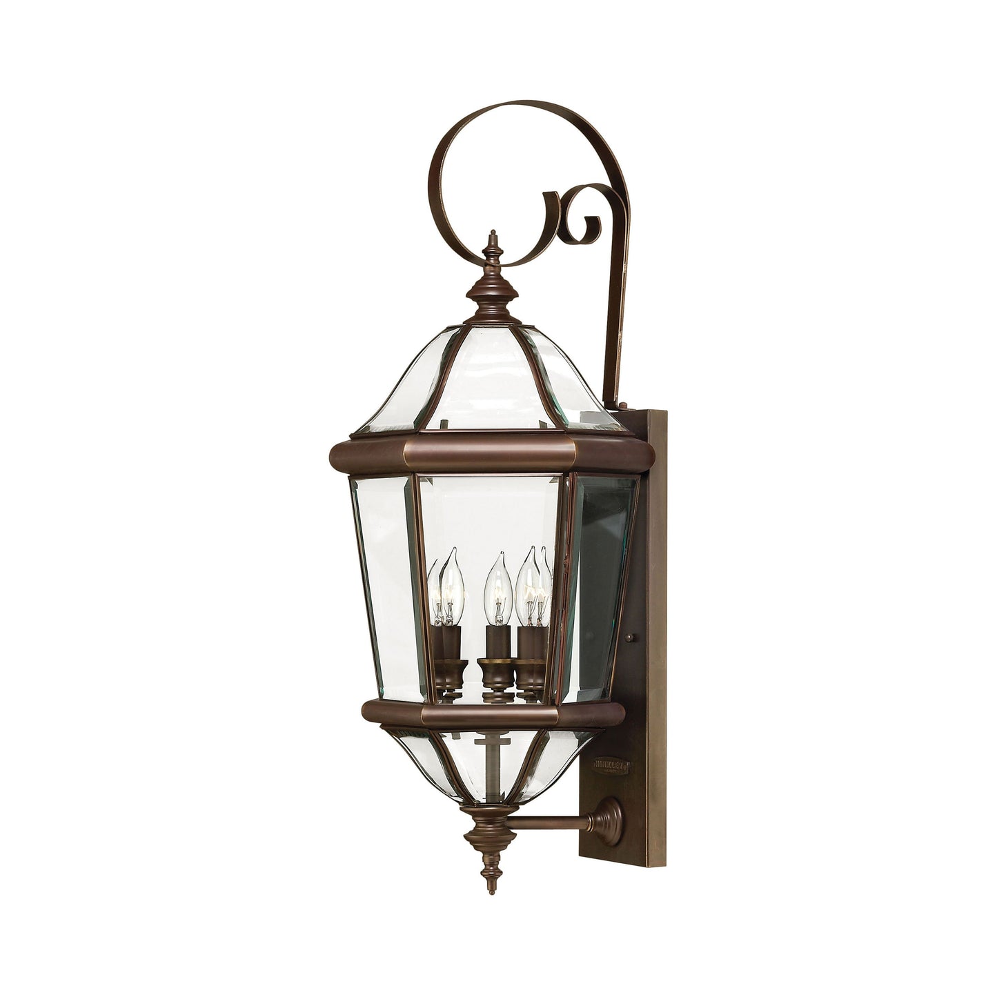 Augusta Outdoor Wall Light in Medium.